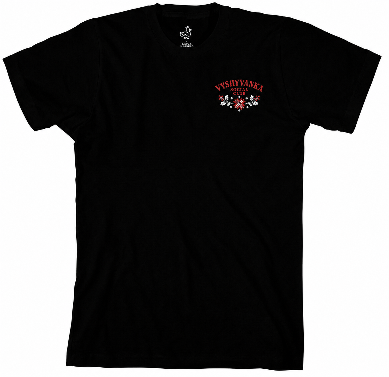Vyshyvanka Social Club Tee - Black