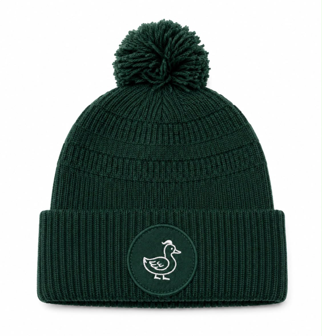 Green Bobble Hat